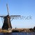 holandês · moinho · de · vento · velho · moinho · giz · farinha - foto stock © mcherevan