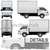 vector · levering · vracht · vrachtwagen · eps8 · metaal - stockfoto © mechanik