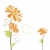 Springtime colorful Daisy flower on white background stock photo © meikis