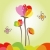 Springtime colorful flower with butterfly stock photo © meikis