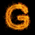Flaming Letter G stock photo © Melpomene