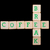 Letters on old wooden blocks (coffee, break) stock photo © michaklootwijk
