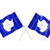 bandeira · dois · ondulado · bandeiras · isolado · branco - foto stock © MikhailMishchenko