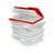 Batch of folders with different red one stock photo © MikhailMishchenko
