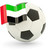 futball · zászló · Egyesült · Arab · Emírségek · izolált · fehér · sport - stock fotó © MikhailMishchenko