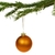 portocaliu · Crăciun · decoratiuni · ramură · agatat · pin - imagine de stoc © mobi68