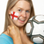 Young Female Football Fan With St Georges Flag Painted On Face stock photo © monkey_business