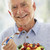Senior Man Eating Fresh Fruit Salad stock photo © monkey_business