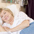 Senior · Frau · Krankenhausbett · glücklich · Krankenhaus · krank - stock foto © monkey_business