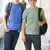 Male college students standing in university corridor stock photo © monkey_business