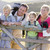 Family on cliffside path leaning on fence and smiling stock photo © monkey_business