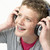 Portrait of Smiling Teenage Boy Listening to Music stock photo © monkey_business