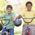 kettő · fiatal · fiúk · biciklik · kint · mosolyog - stock fotó © monkey_business