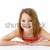 Young Girl Lying On Stomach In Studio stock photo © monkey_business