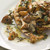 Wild Mushrooms Sauteed in Garlic Butter with Char grilled Baguet stock photo © monkey_business