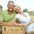 Mature couple having picnic in countryside stock photo © monkey_business