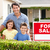 Father and children outside home for sale stock photo © monkey_business