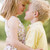 Two young children hugging outdoors stock photo © monkey_business