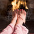 matka · stóp · ognisko · kobieta · dzieci · ognia - zdjęcia stock © monkey_business