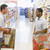 dos · hombres · reunión · supermercado · hablar · feliz · hombres - foto stock © monkey_business