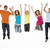 Group Of Five Young Children Jumping In Studio stock photo © monkey_business