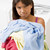 joven · lavandería · color · pie · ayudar · lavado - foto stock © monkey_business
