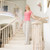 женщину · вниз · лестница · роскошный · домой · комнату - Сток-фото © monkey_business