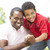 Portrait Of Father And Son In Park stock photo © monkey_business