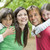 Family outdoors smiling stock photo © monkey_business