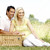 Young couple having picnic in countryside stock photo © monkey_business