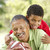 Grandfather With Grandson In Park With American Football stock photo © monkey_business