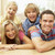 Family Having Fun At Home Together stock photo © monkey_business
