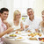Family Group Enjoying Hotel Breakfast stock photo © monkey_business