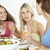 amis · déjeuner · ensemble · maison · alimentaire · femmes - photo stock © monkey_business