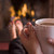 フィート · 暖炉 · 手 · コーヒー · 女性 - ストックフォト © monkey_business