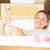 женщину · расслабляющая · ванны · питьевой · шампанского · счастливым - Сток-фото © monkey_business