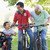 grand-père · fils · petit-fils · vélo · équitation · famille - photo stock © monkey_business