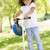 Young girl outdoors on scooter smiling stock photo © monkey_business