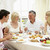 Family Group Enjoying Hotel Breakfast stock photo © monkey_business
