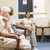 Five people waiting in waiting room stock photo © monkey_business