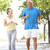 couple · de · personnes · âgées · jogging · parc · homme · heureux · couple - photo stock © monkey_business