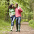 Couple walking on path arm in arm stock photo © monkey_business
