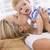 Mother in living room kissing baby stock photo © monkey_business