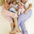 Familie · entspannenden · Bett · home · Frau · glücklich - stock foto © monkey_business