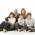 Studio Shot Of Family Group Sitting In Studio stock photo © monkey_business