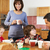 Family Eating Breakfast Together In Kitchen stock photo © monkey_business