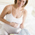 беременная · женщина · чемодан · улыбаясь · беременна - Сток-фото © monkey_business