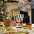 Boxing Day Buffet Lunch Christmas Tree and Log Fire stock photo © monkey_business