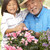 grootvader · kleinzoon · tuinieren · samen · kind · tuin - stockfoto © monkey_business