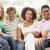 Group Of Teenagers Sitting On A Couch stock photo © monkey_business